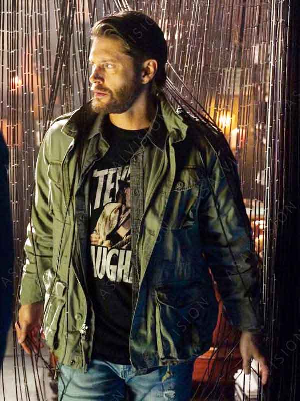 Tracker 2024 Jensen Ackles Green Jacket