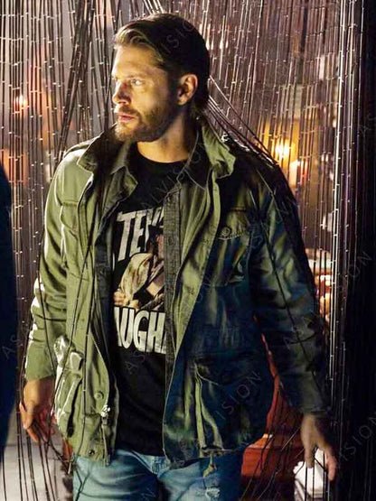 Tracker 2024 Jensen Ackles Green Jacket