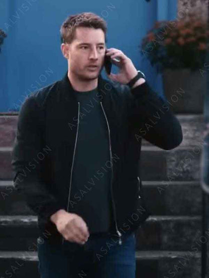 Tracker Colter Shaw Black Bomber Jacket