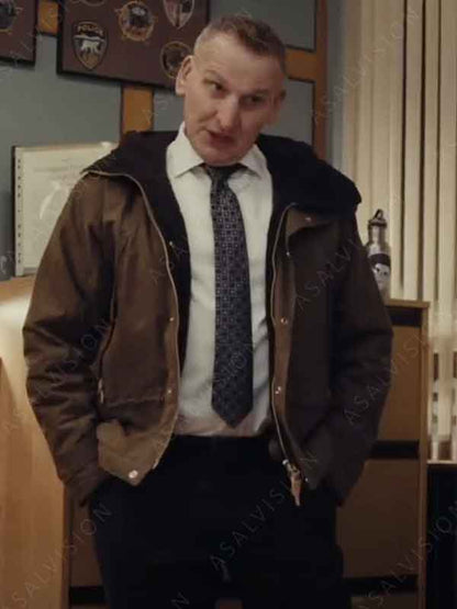 True Detective Season 4 Ted Corsaro Brown Jacket