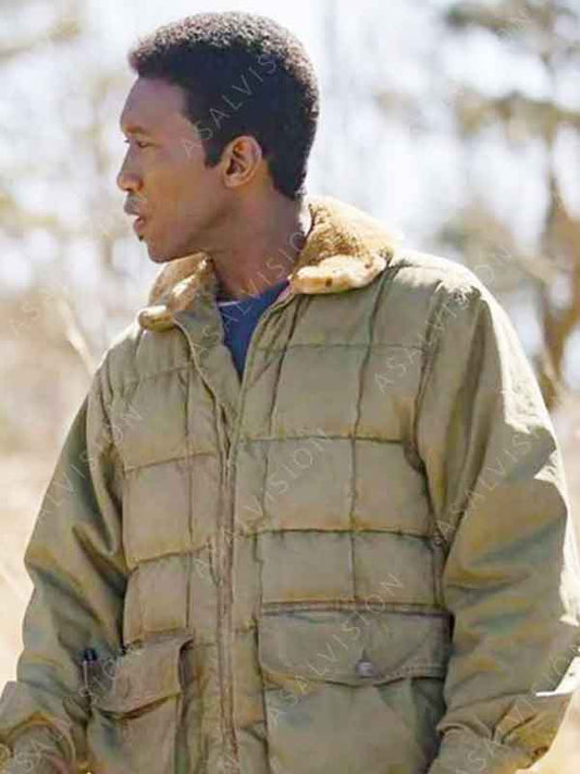 True Detective Wayne Hays Shearling Collar Jacket