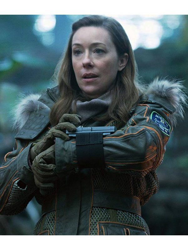 Tv Series Lost In Space Molly Parker Green Parka Jacket