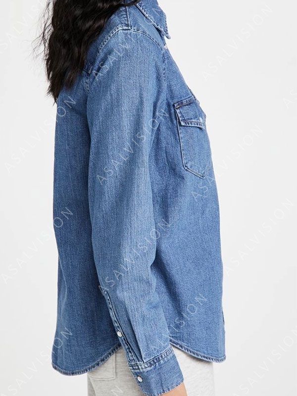Tv Series Midnight Mass Sarah Gunning Denim Jacket
