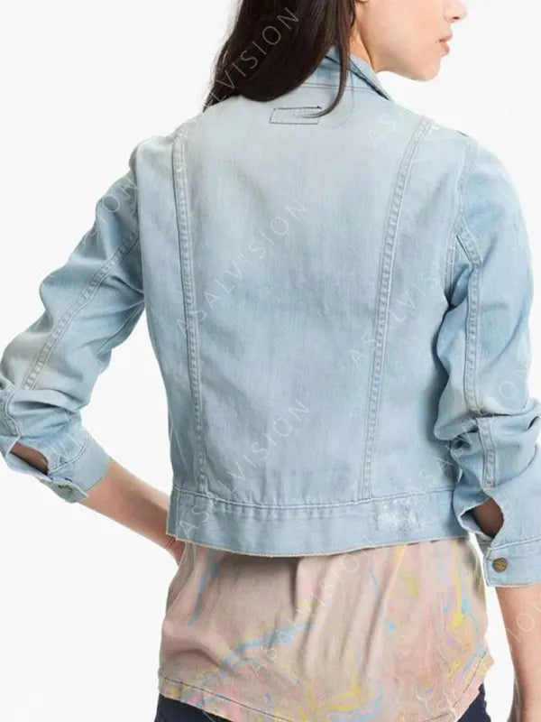 Tv Series Yellowstone Kelsey Asbille Denim Jacket