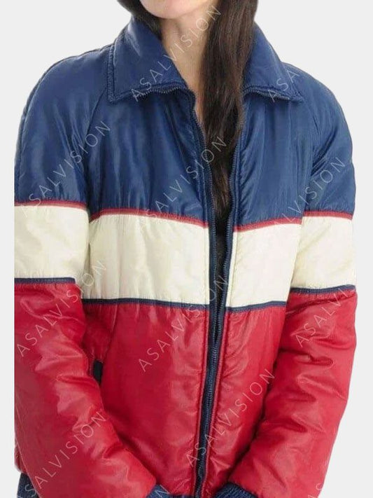 Unisex Vintage 70s Unisex Puffer Parachute Jacket