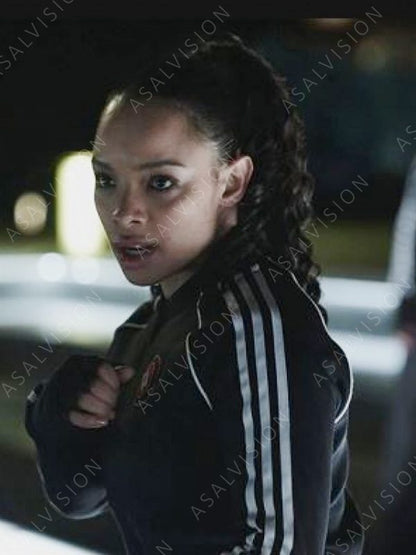 Vampire Academy 2022 Sisi Stringer Black Track Jacket