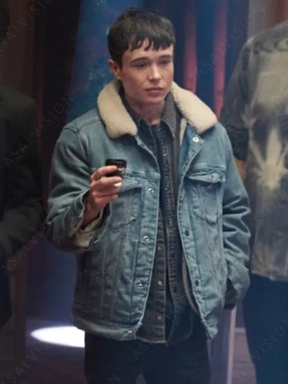 Vanya Hargreeves TV Series The Umbrella Academy S04 Denim Jacket