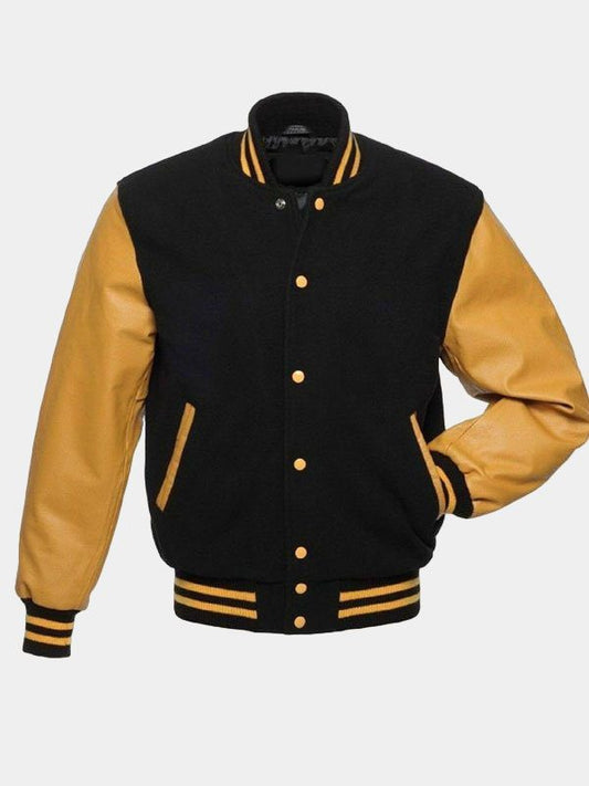 Varsity College Bomber Jacket For Men's