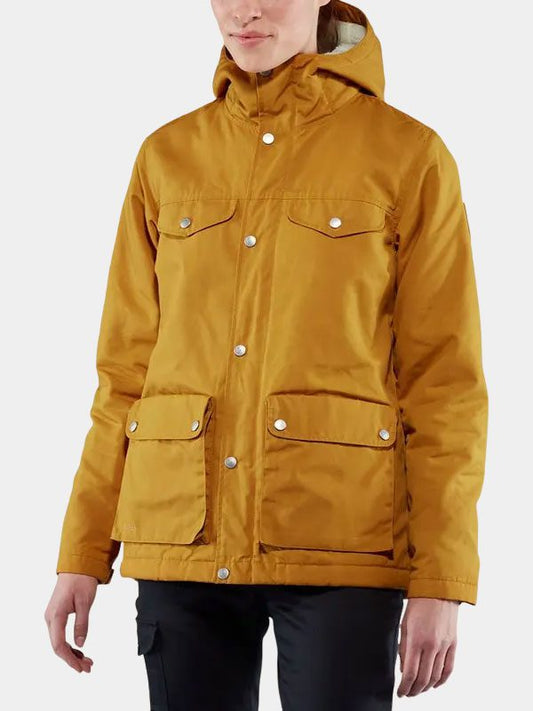 Vigil 2021 Rose Leslie Yellow Hooded Jacket