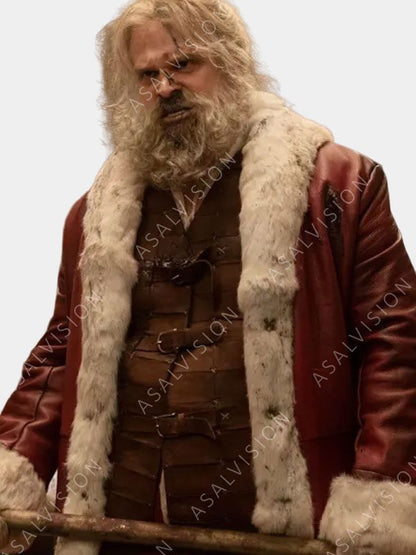 Violent Night 2022 Santa Claus Coat