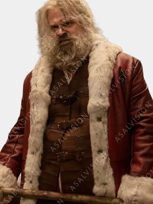 Violent Night 2022 Santa Claus Coat
