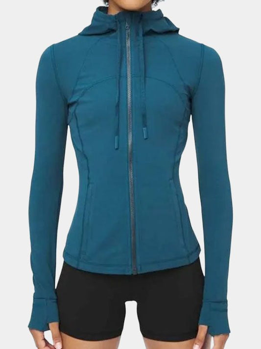 Virgin River Melinda Monroe Hooded Blue Jacket