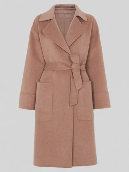 Virgin River S04 Alexandra Breckenridge Pink Coat
