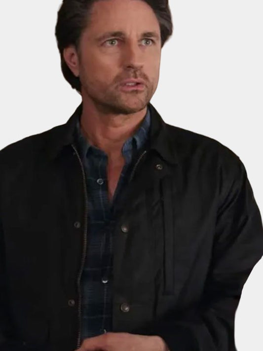 Virgin River Season 2 Martin Henderson Black Jacket