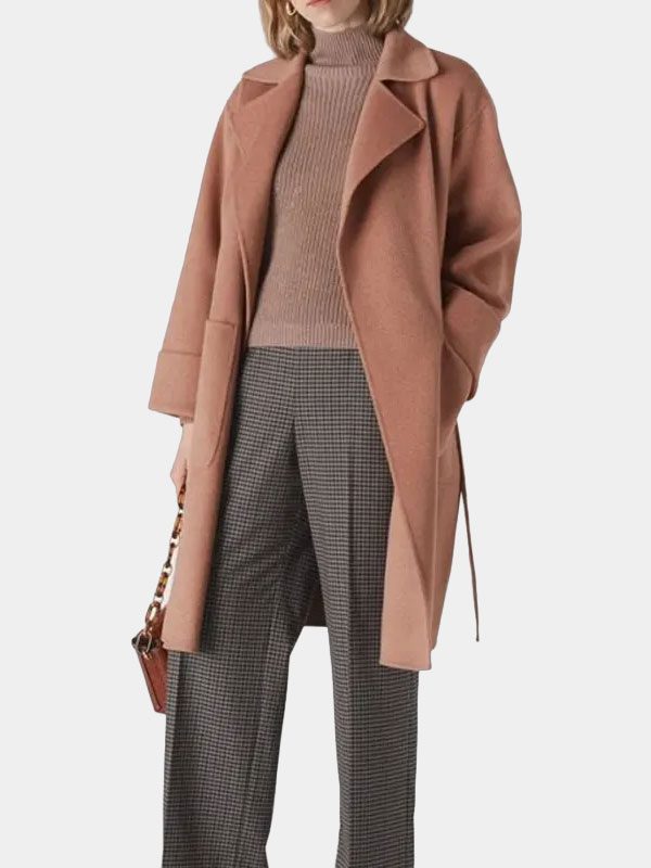 Virgin River Season 4 Melinda Monroe Pink Coat