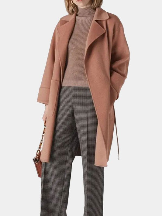 Virgin River Season 4 Melinda Monroe Pink Coat