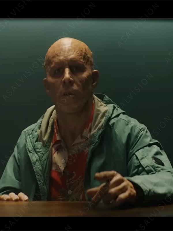 Wade Wilson Movie Deadpool & Wolverine Ryan Reynolds Green Jacket