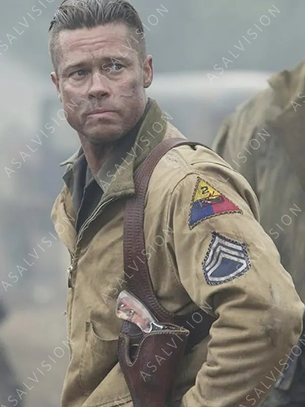 Wardaddy WW2 Fury Tanker Bomber Cotton Jacket