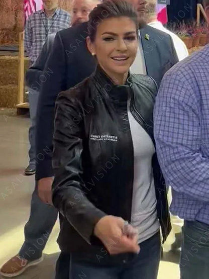 Where Woke Goes To Die Casey DeSantis Black Jacket