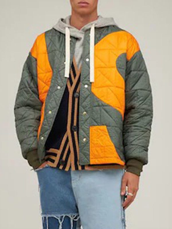 Will Smith TV Series Bel-Air Jabari Banks Quilted Parachute Jacket