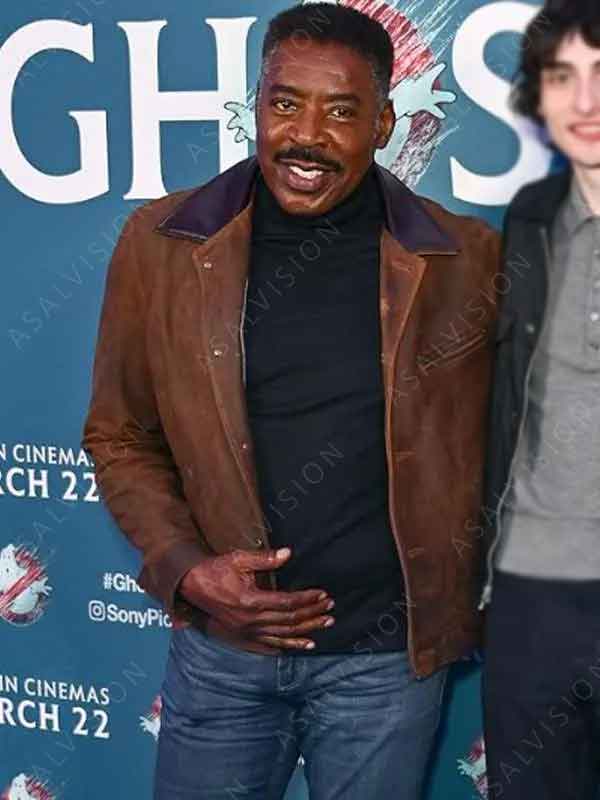Winston Zeddemore Movie Ghostbusters Frozen Empire Event Ernie Hudson Jacket