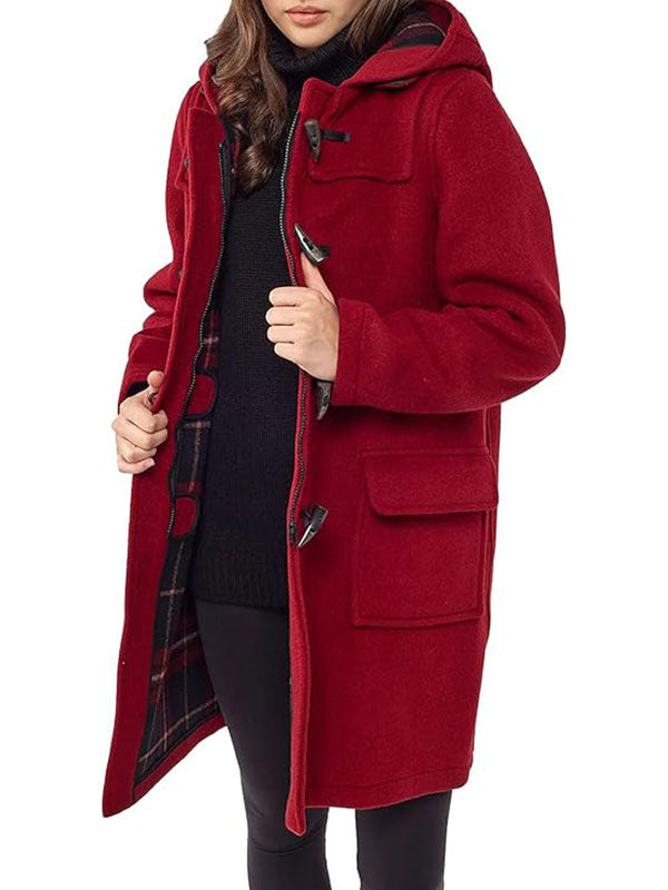 Womens Duffle Coat With Hood