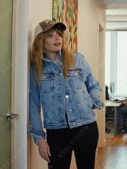 Womens Charlie Cale Poker Face Denim Jacket