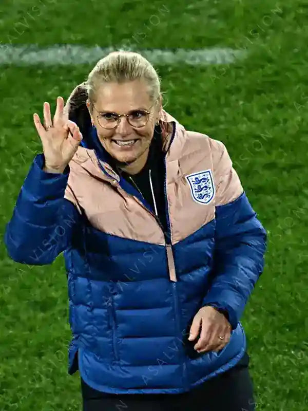 Womens England Lionesses Puffer Jacket