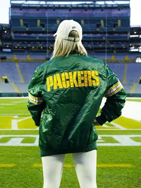Womens Liv Morgan Green Bay Packers Jacket