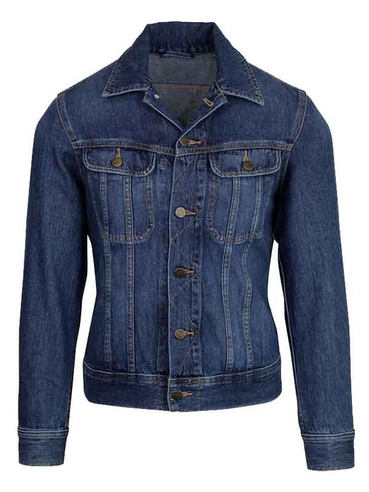 Womens Vintage Blue Denim Jacket