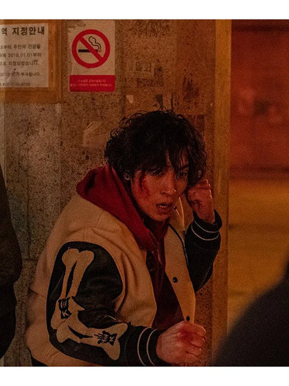 Woo-jin Netflix Bloodhounds 2023 Lee Sang-yi Bone Jacket