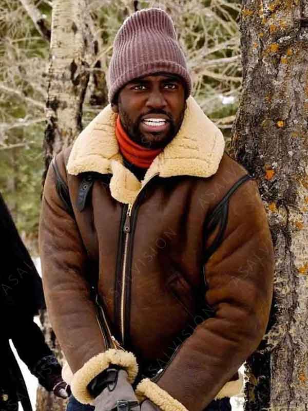 Wynonna Earp Season 4 Agent Dolls Brown Shearling Jacket