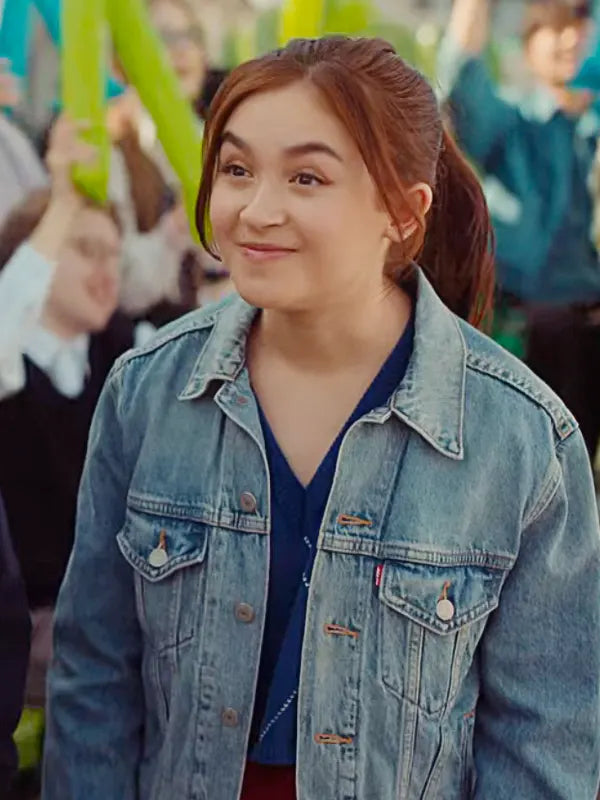 XO Kitty Season 2 Anna Cathcart Denim Jacket