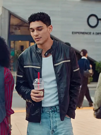 XO Kitty Season 2 Anthony Keyvan Leather Jacket