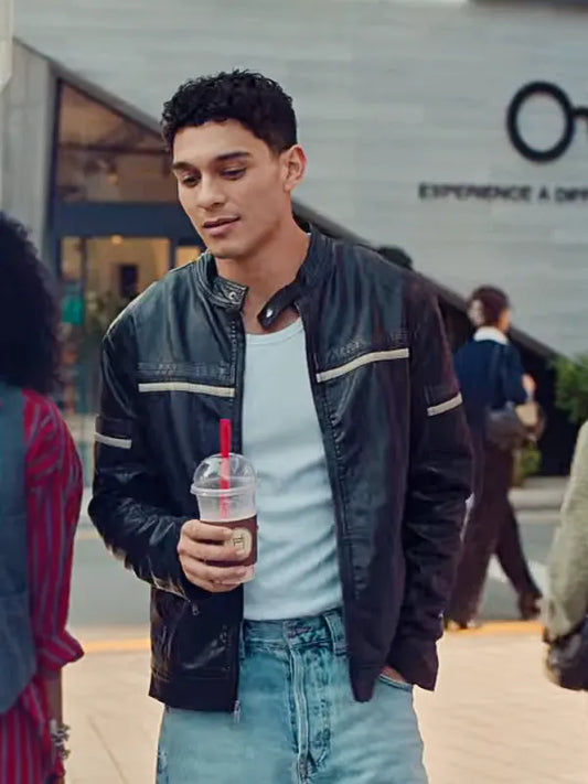 XO Kitty Season 2 Anthony Keyvan Leather Jacket