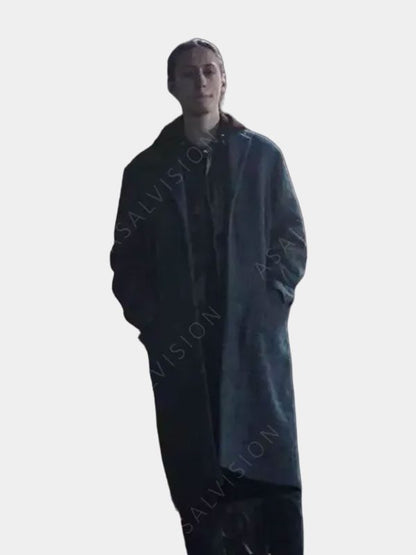 Xavier Thorpe Wednesday Percy Hynes Grey Coat