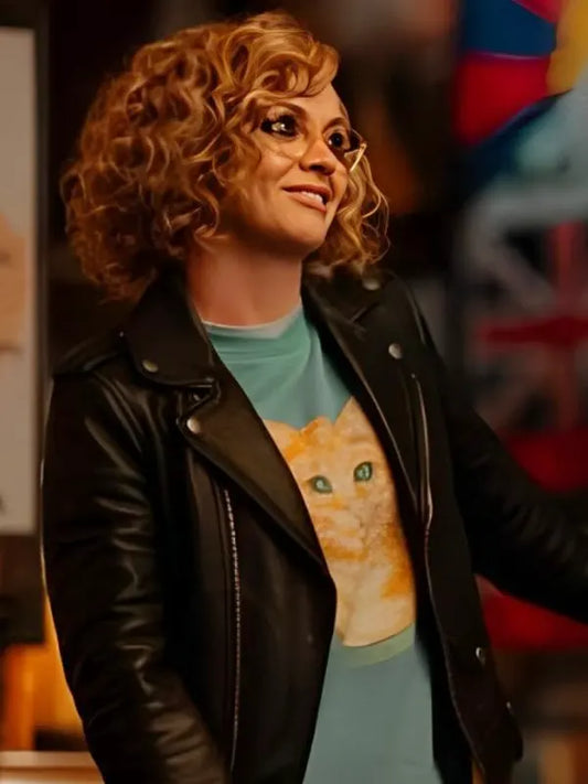 Yellowjackets S03 Christina Ricci Black Leather Jacket
