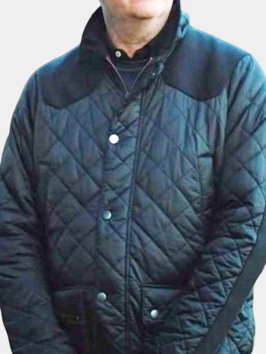 Yellowstone Danny Huston Blue Quilted Jacket