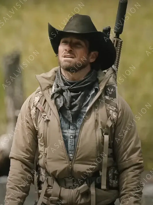 Yellowstone Season 5 Ryan Beige Jacket