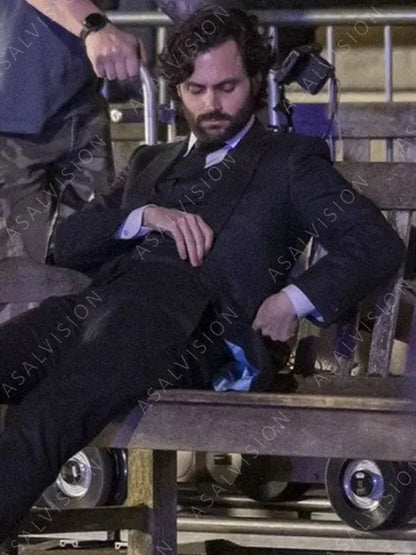 You S04 Joe Goldberg Black Blazer