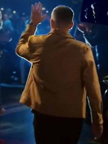 Your Friend Nate Bargatze Beige Jacket