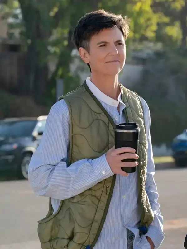 Your Place or Mine Tig Notaro Green Vest