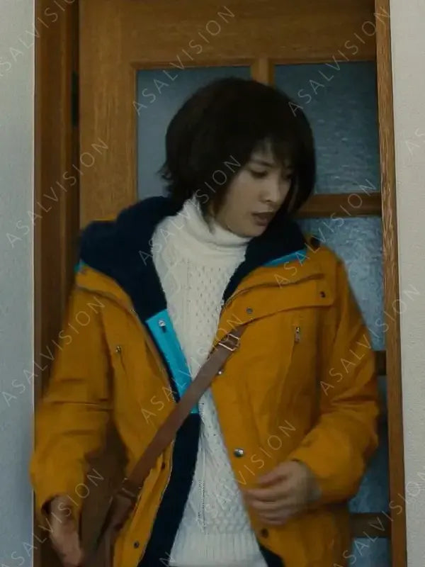 Yuzuha Usagi Alice in Borderland Tao Tsuchiya Yellow Hooded Jacket