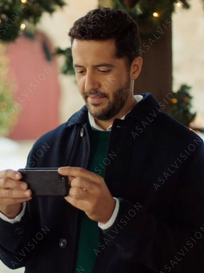 Zach Mitchell Blue Peacoat