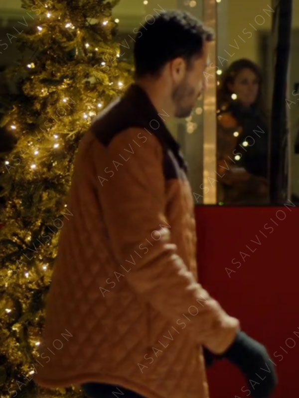 Zach Mitchell Brown Quilted Jacket