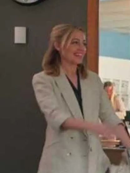 Zibby Allen Beige Blazer