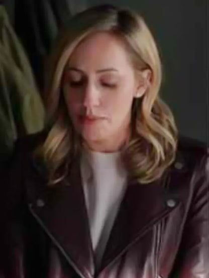 Zibby Allen Dark Brown Leather Jacket