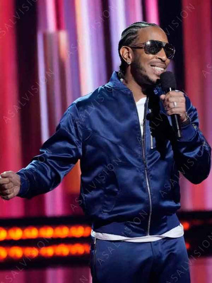 iHeartRadio Music Awards Blue Bomber Jacket