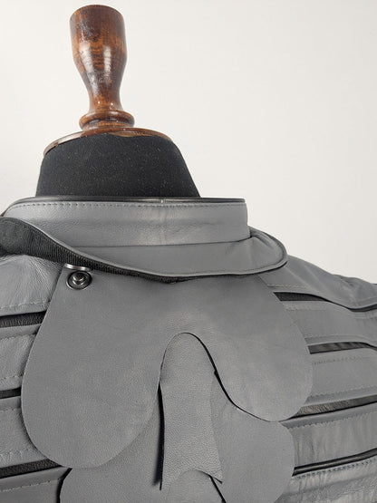 Klingon Casual Real Leather Jacket
