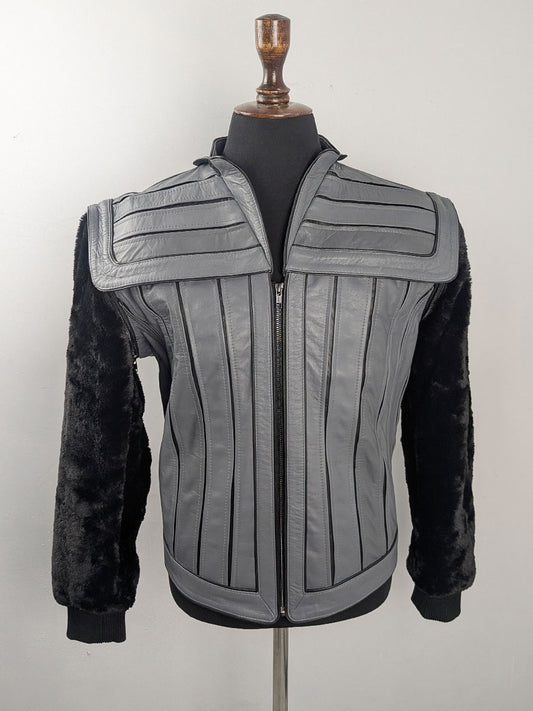 Klingon Casual Real Leather Jacket